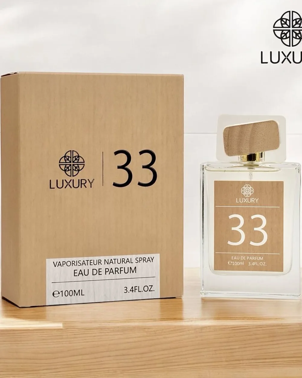 Luxury Perfumes Something 33 — perfume bottle