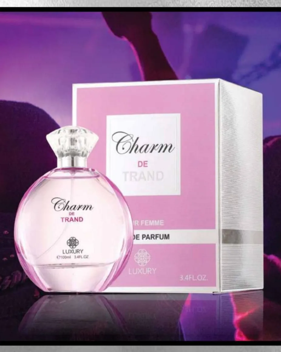 Luxury Perfumes Charms De Trand — perfume bottle