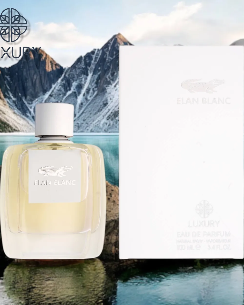 Luxury Perfumes Elan Blanc — perfume bottle
