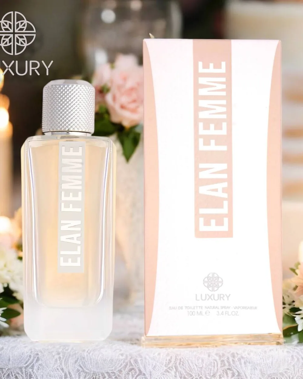 Luxury Perfumes Elan Femme — perfume bottle