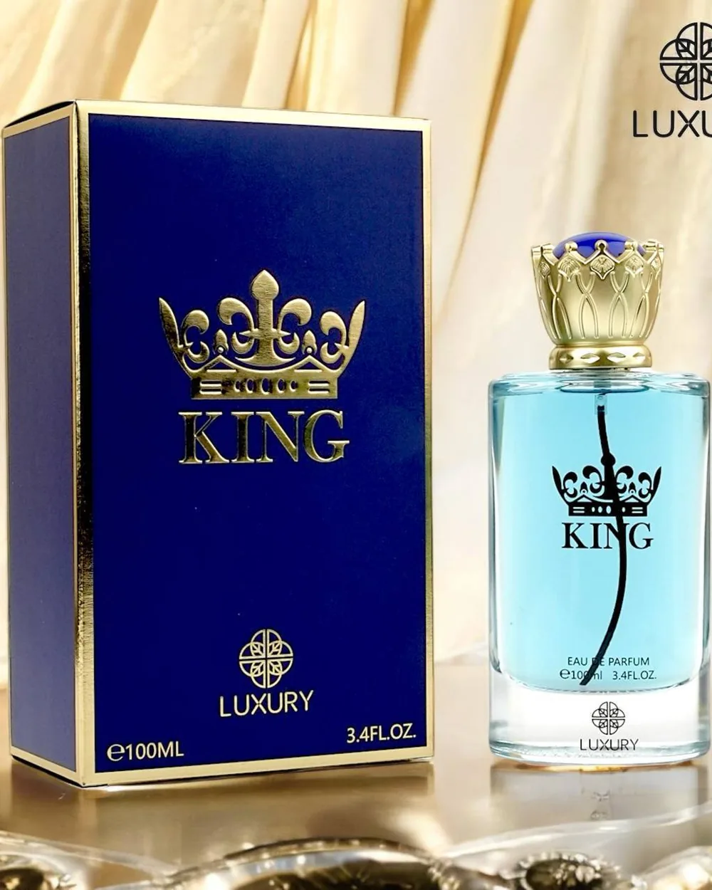 Luxury Perfumes King EDP — perfume bottle