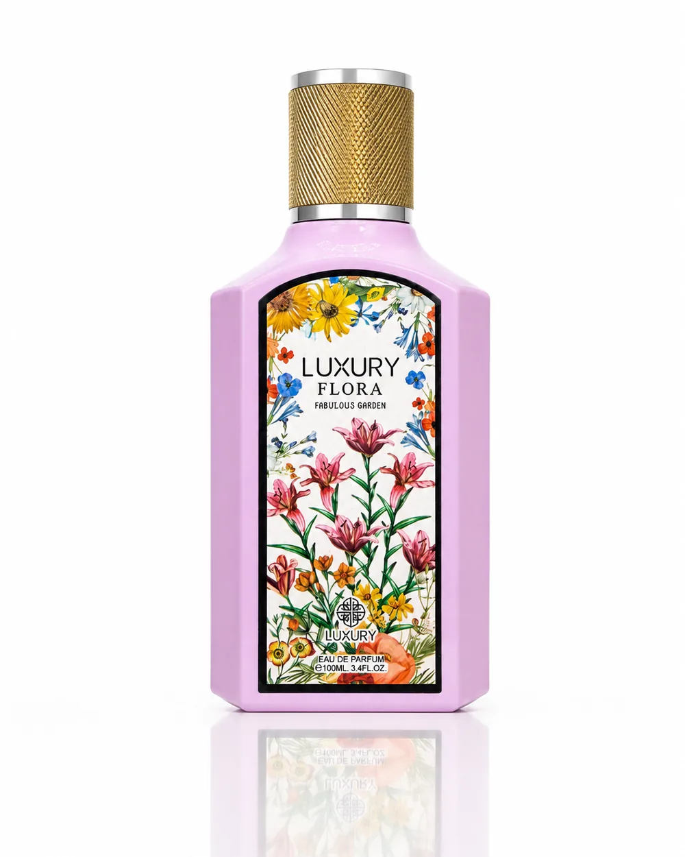 Luxury Perfumes Flora Fabulous Garden — perfume bottle