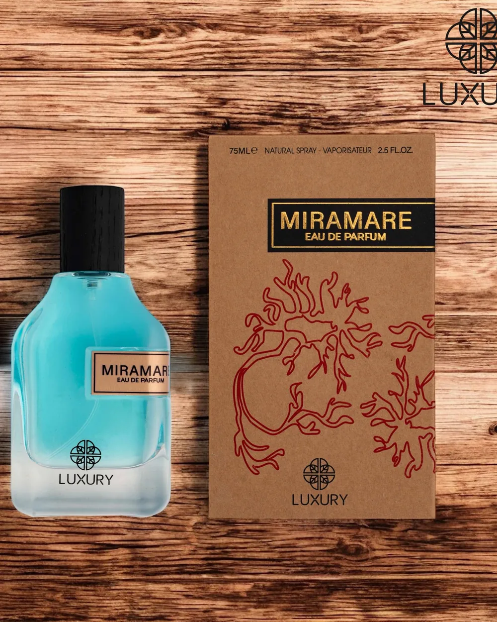 Luxury Perfumes Miramare — perfume bottle