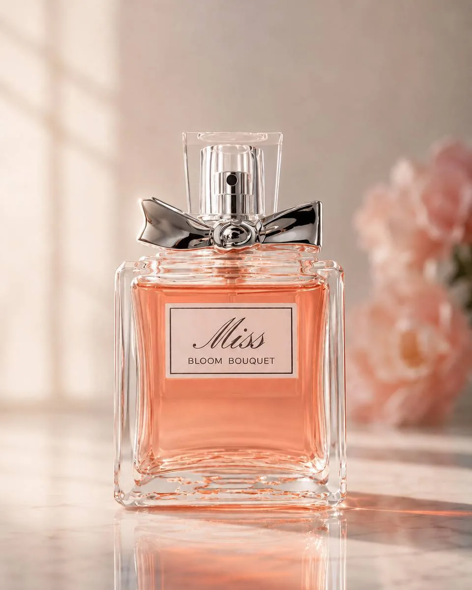Luxury Perfumes Miss Bloom — perfume bottle