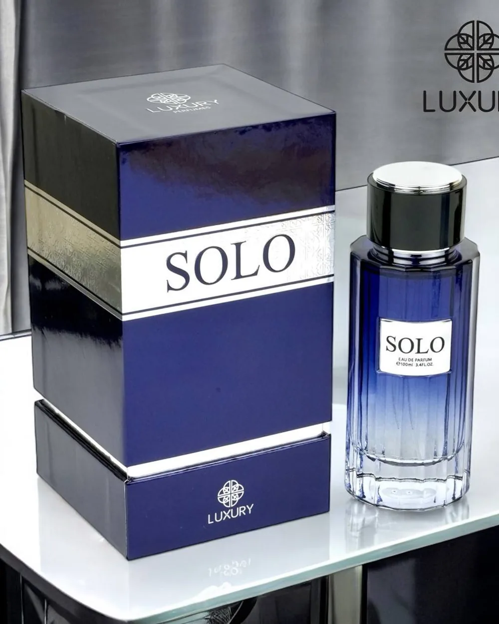 Luxury Perfumes SOLO EDP — perfume bottle